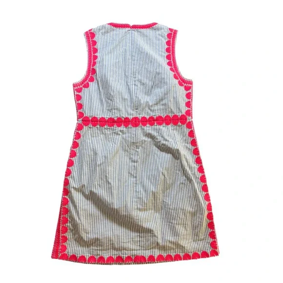 Vineyard Vines Pink and Blue Striped Dress - Picture 6 of 7